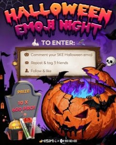 SKE – Emoji Night Giveaway Win 10 SKE600 Pro