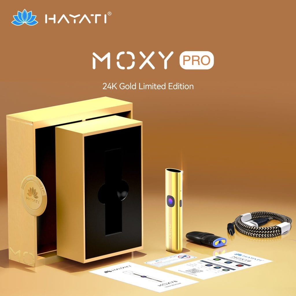 Hayati® Moxy Pro 24K Gold Limited Edition