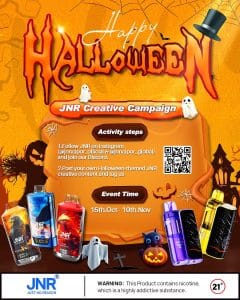 JNR – Halloween Creative Giveaway Win 5 Prizes🎃