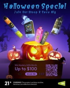 ZOFO – Halloween Mystery Treats Giveaway Up to $100 Reward👻