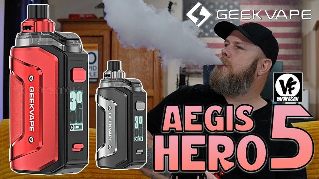 Review: Geekvape Aegis Hero 5 – A Compact AIO with Big Upgrades