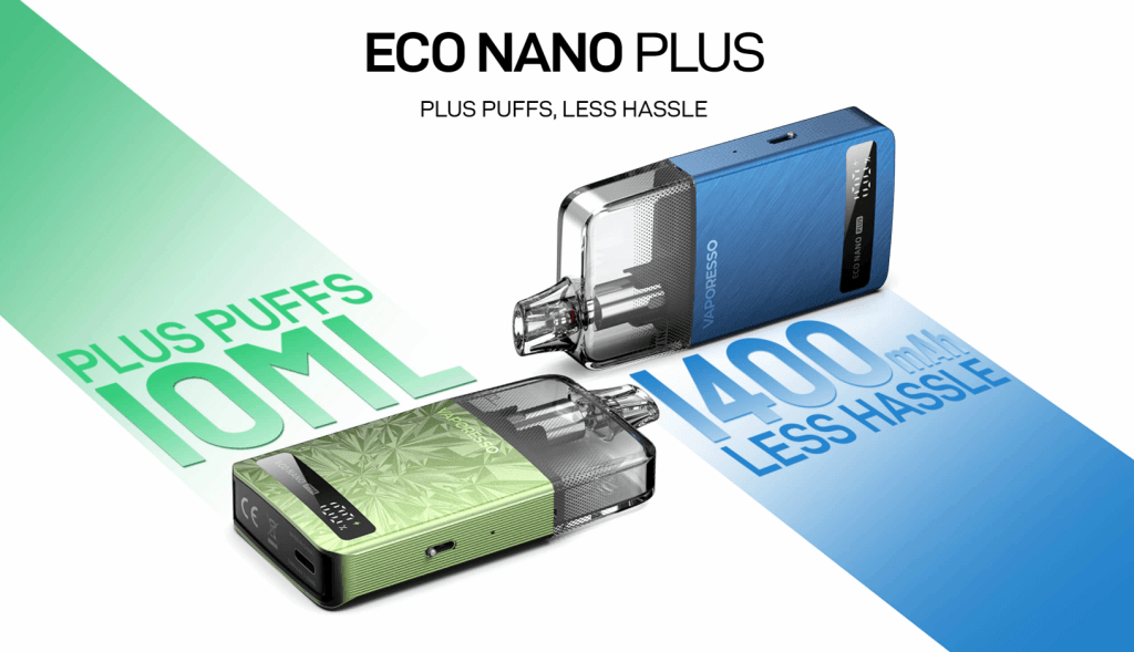 VAPORESSO ECO NANO PLUS Banner