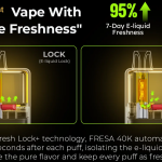 World's 1st Fresh Lock Vape