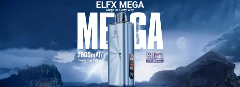 ELFBAR Debuts ELFX MEGA Open Pod System with High-Capacity and Performance