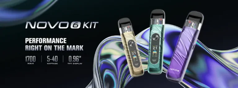 SMOK NOVO 6 Kit Released: Power, Flavor, and Convenience — Right on the Mark